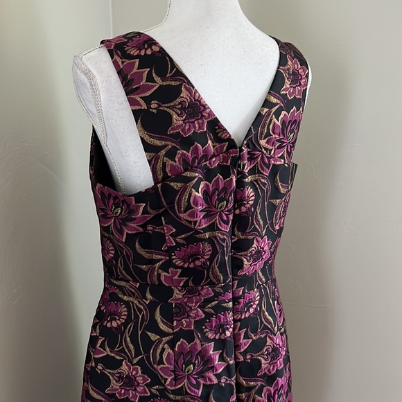 J.CREW Holiday Jacquard V-neck Dress - Picture 8 of 11